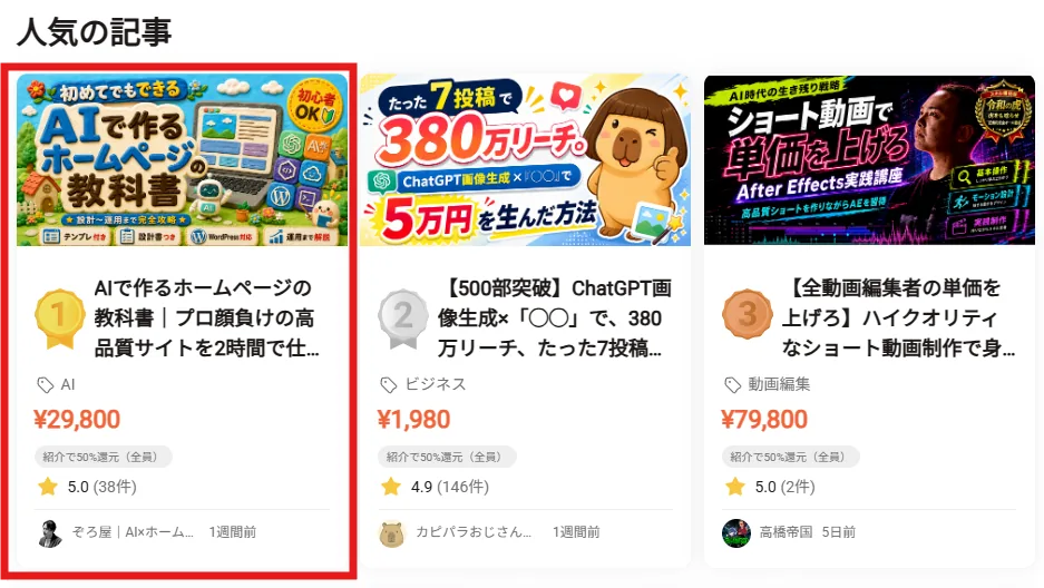 Brainランキング実績画像